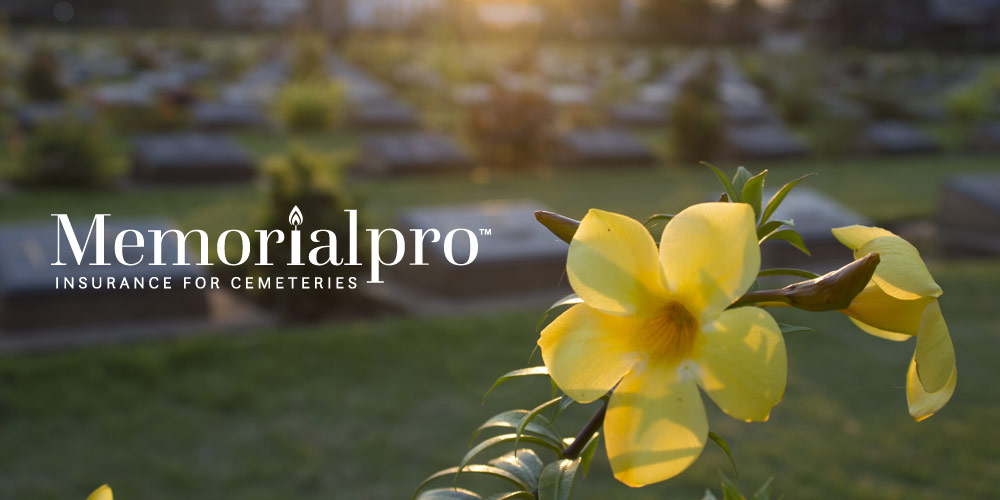 Memorial Pro insurance for cemeteries